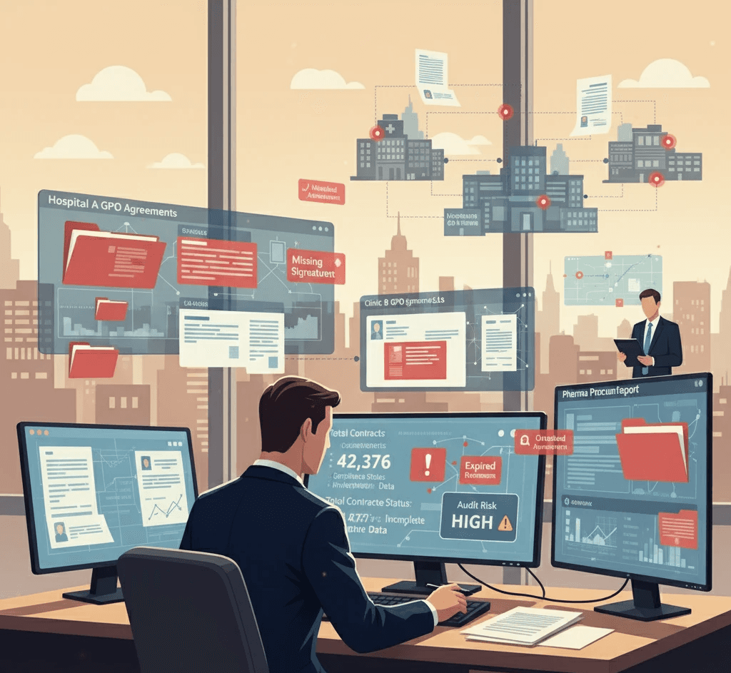 Fragmented Multi-Location Contract Repository Crisis