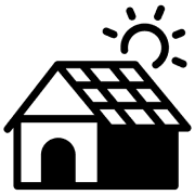 Solar house and panel