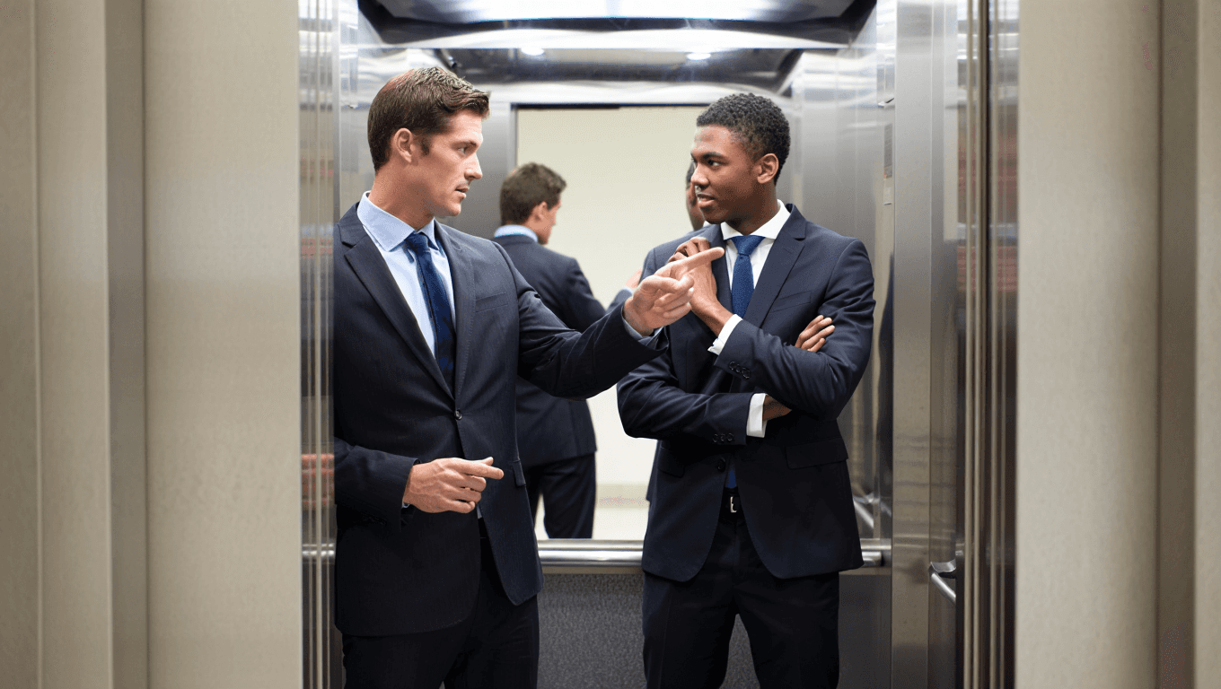 2 men discussing peo vs eor