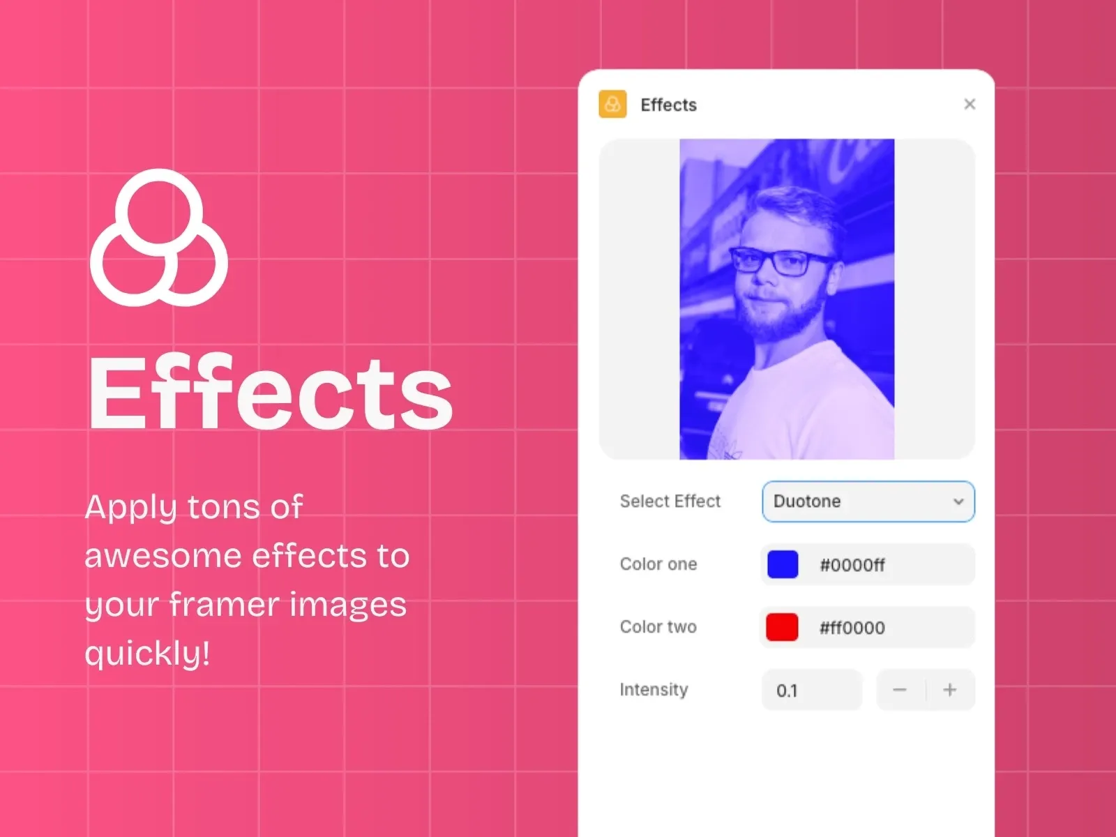 Effects framer plugins