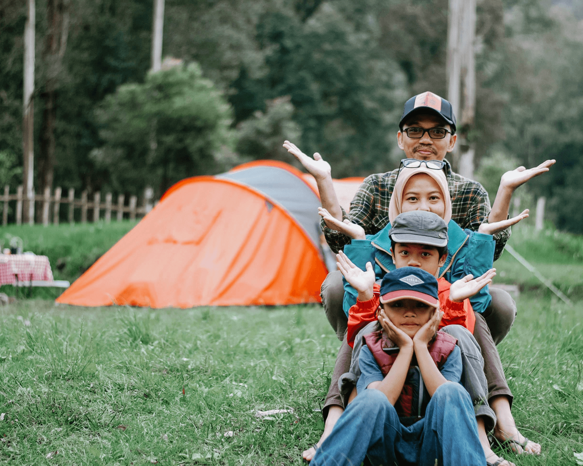 photo of brown bench near swimming pool