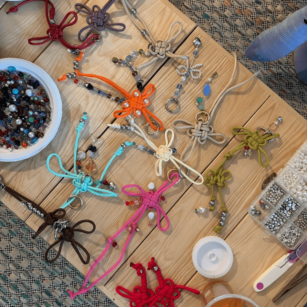 Woman with color palette