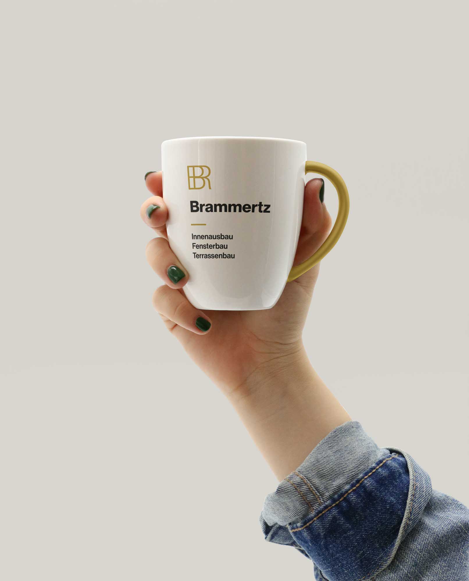 Brammertz Corporate Design Tasse