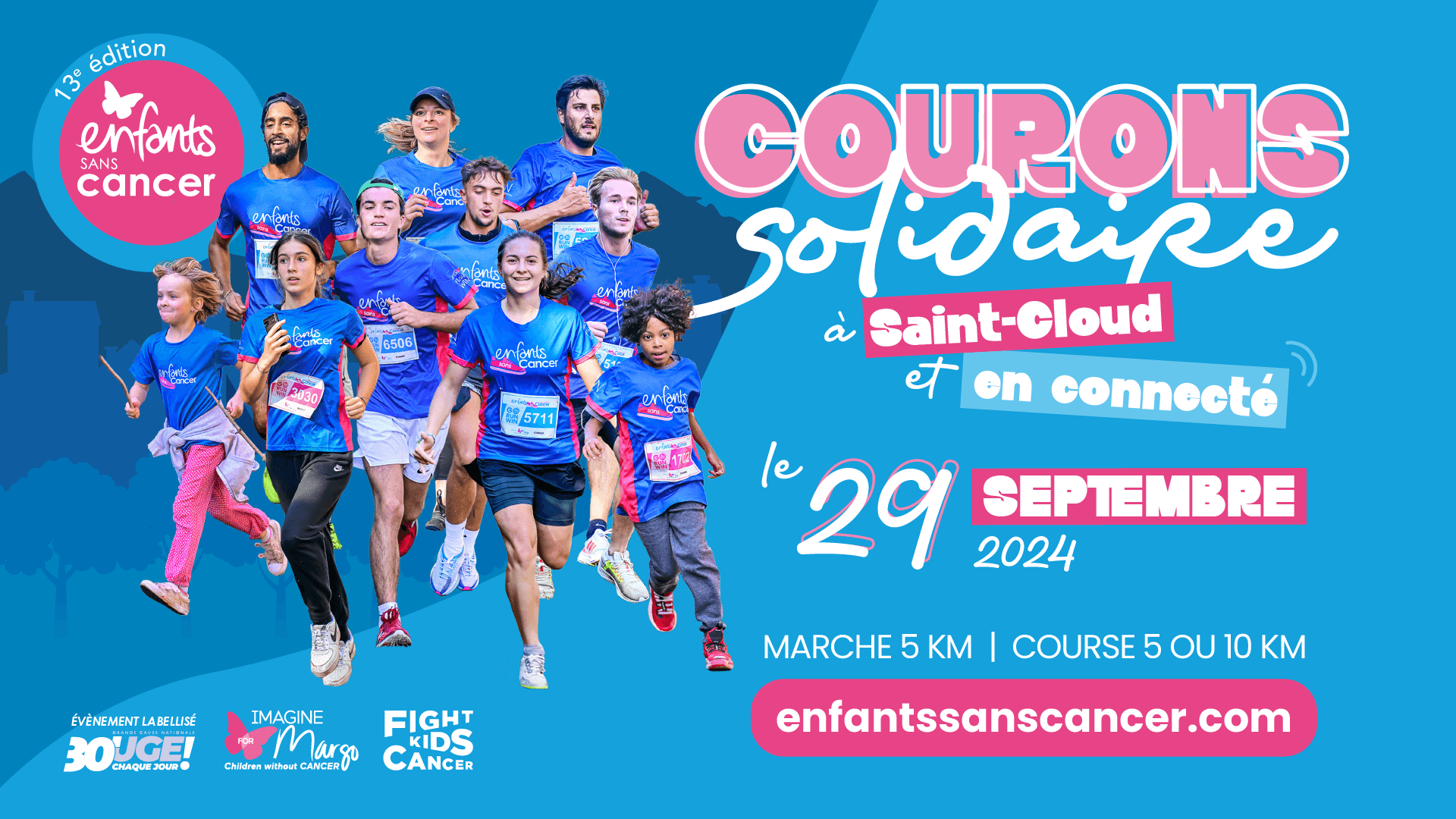 Visuel de la course Enfants sans Cancer