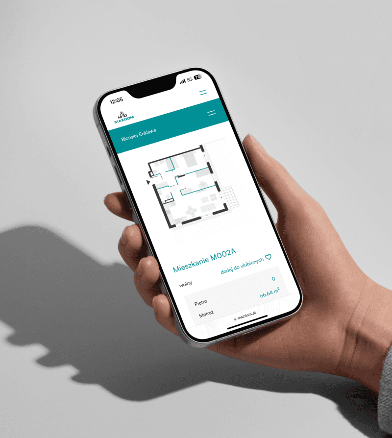 Realizacja projektu strony internetowej dla dewelopera mieszkaniowego z Warszawy - Muniak Development