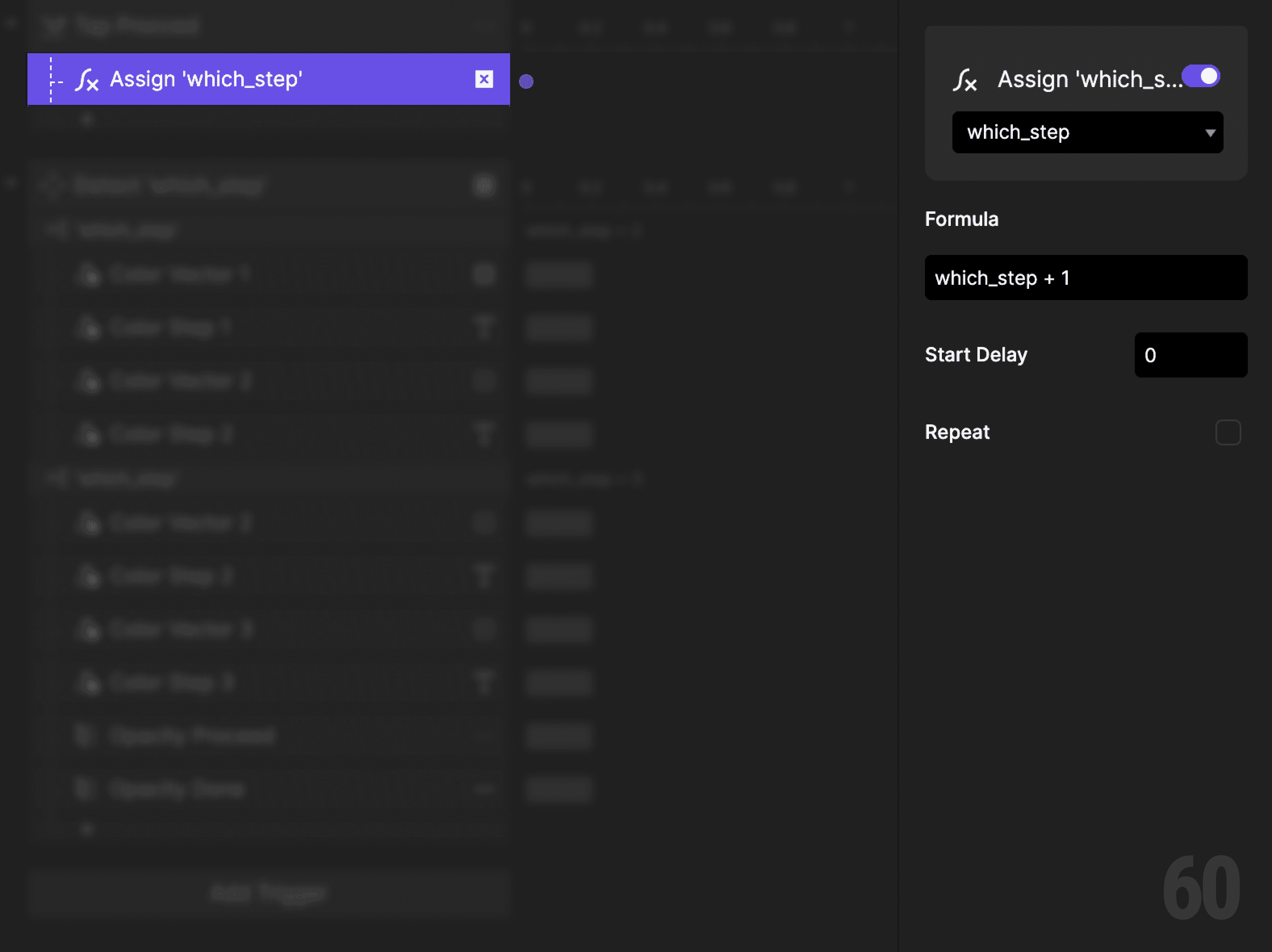 This is a screenshot of Step 2: Increment the step value.