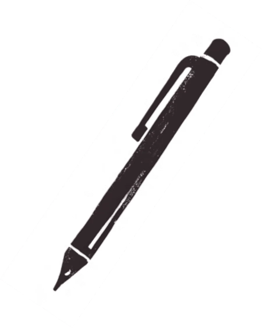 Illustration von einem Stift