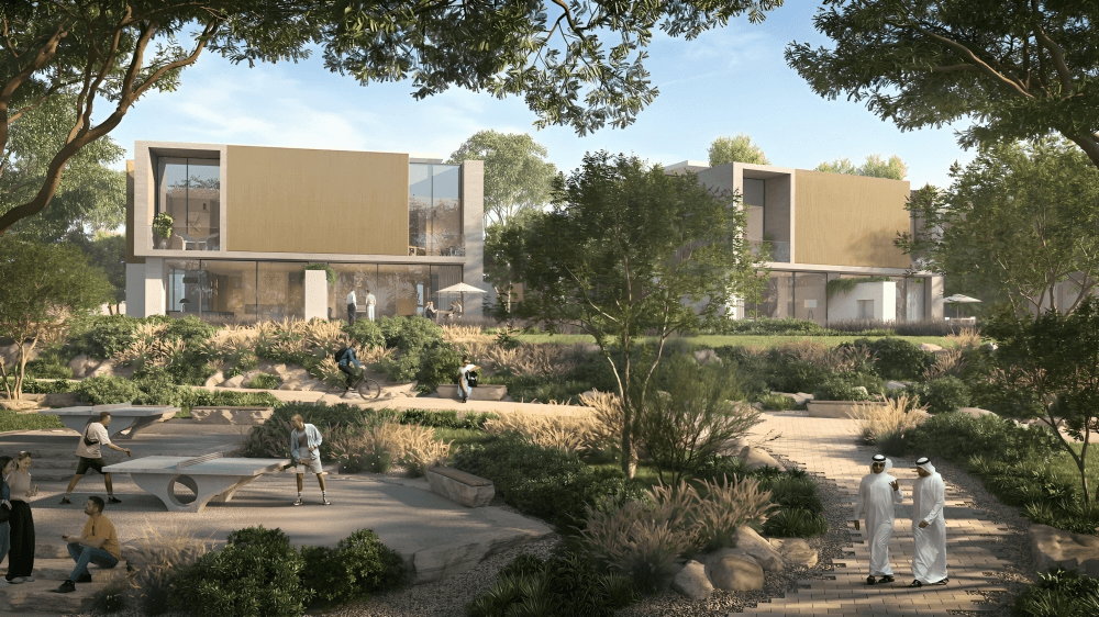 New eco-friendly homes, including Yasmina Villa, in Dubai emphasize sustainability and innovative design for residents.