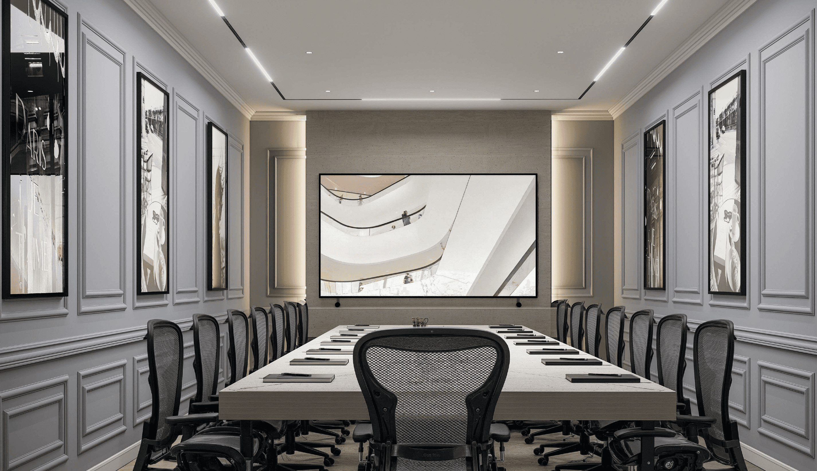 Fully equipped meeting room for rent at Oh My Desk Dubai Design District D3