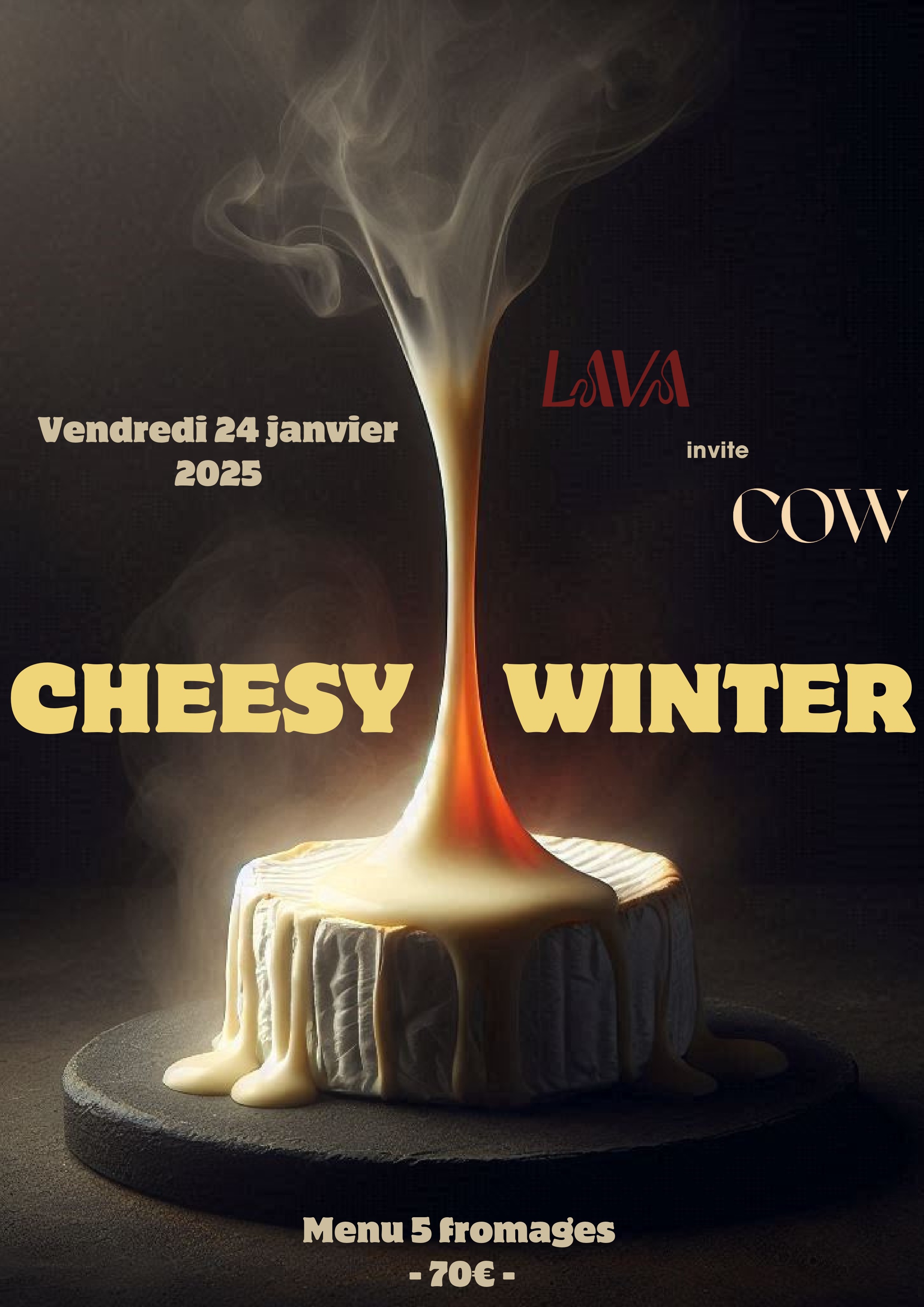 Cheesy Winter - LAVA - COW - Cheese of The World