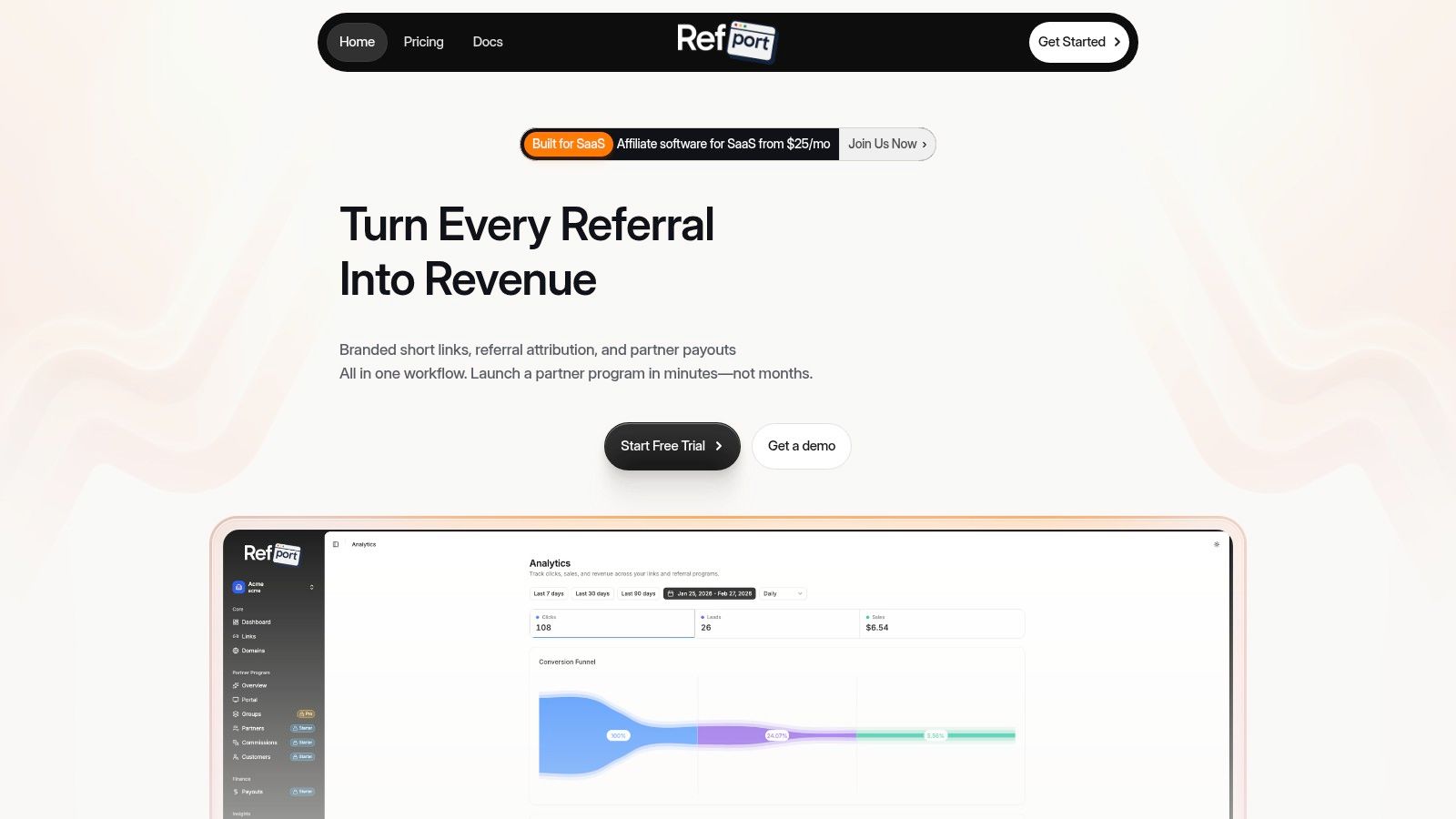 Screenshot from https://refport.co