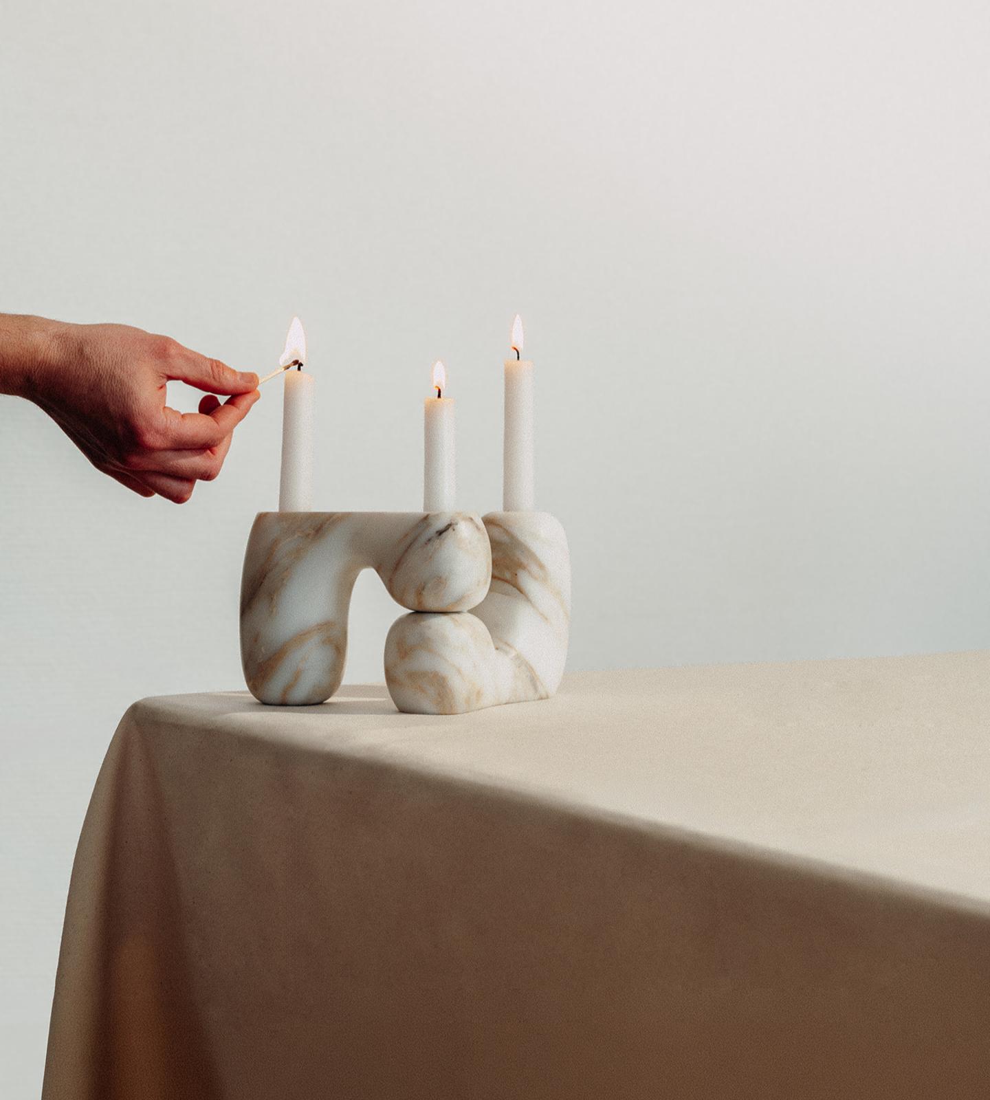 Détour Dunes Candle Holder