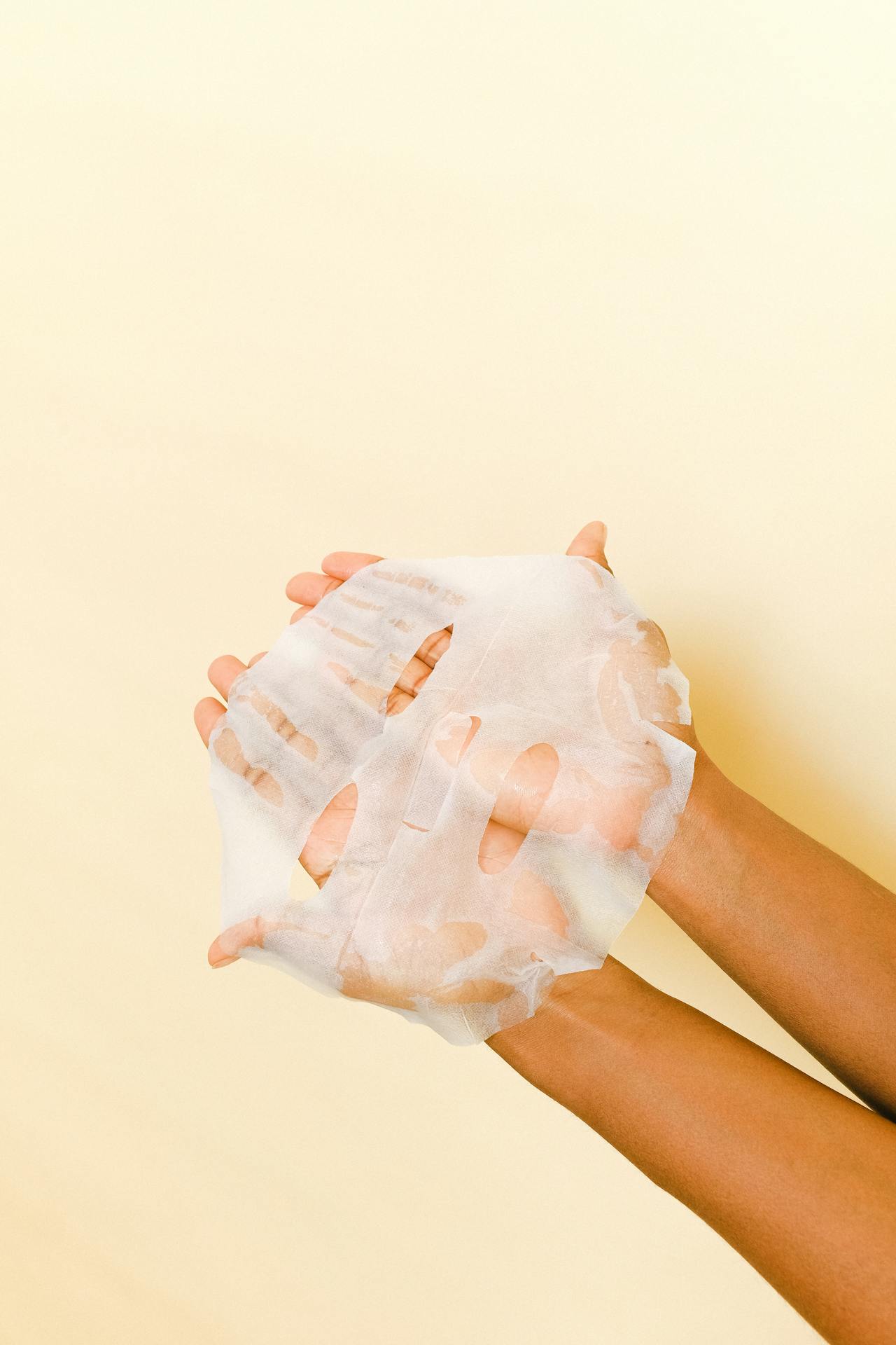 woman soaked in water