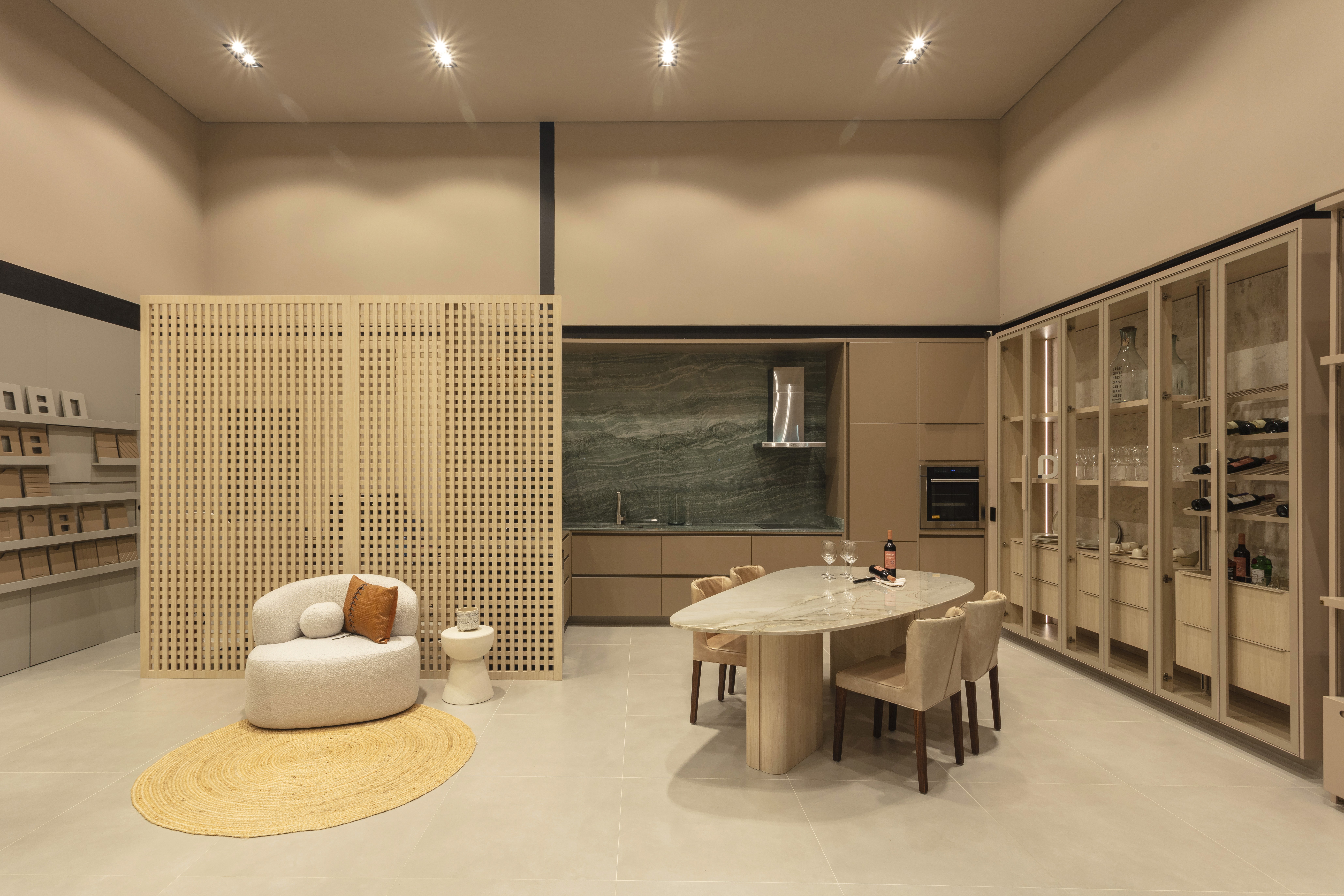 Wooden sideboard