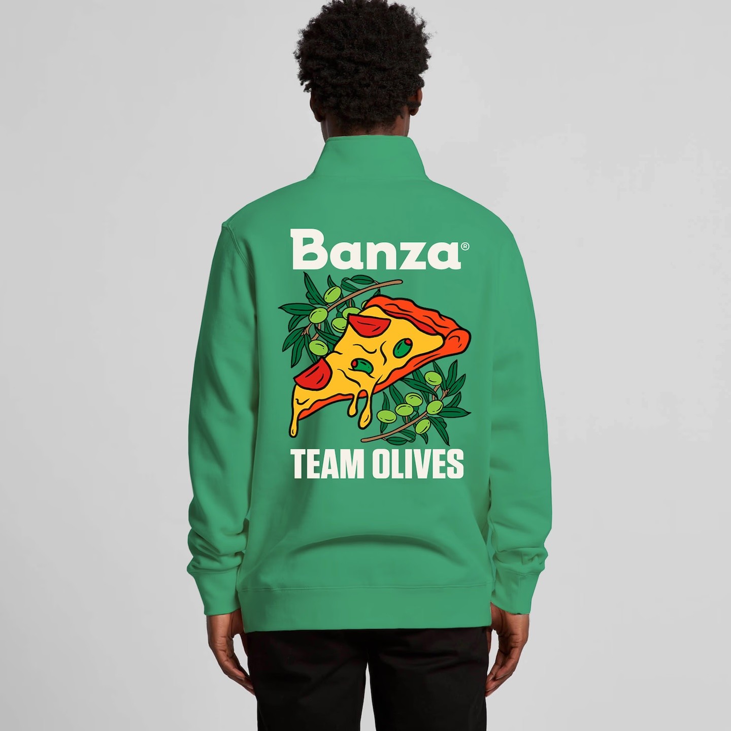 Banza Pizza Swag Mockup 
