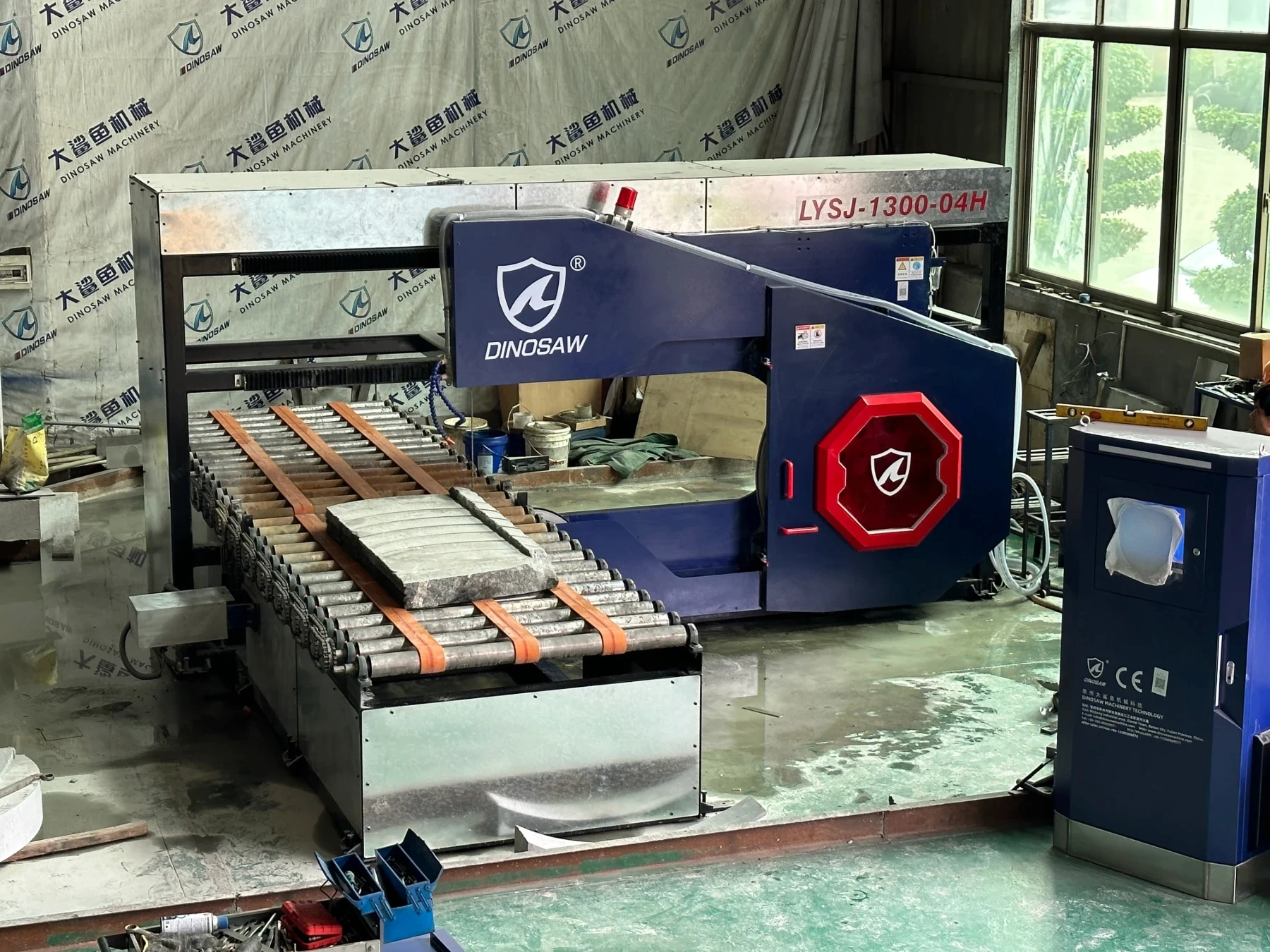 Diamond Wire Cutting Machine for Curved Stone