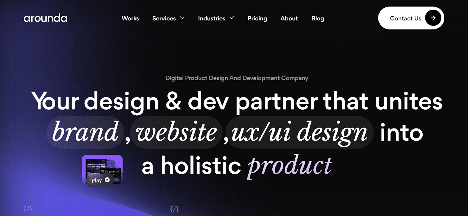 Arounda: One of the top UX agencies for the B2B SaaS, AI & hard-tech space.