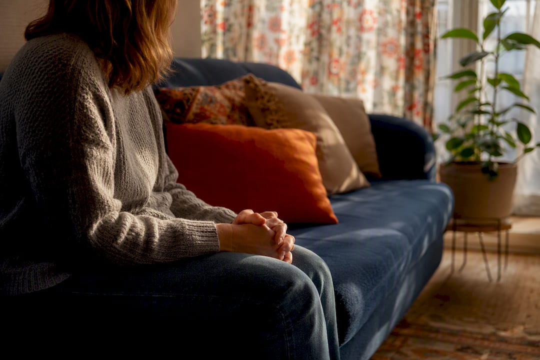 Woman quietly masking autism traits