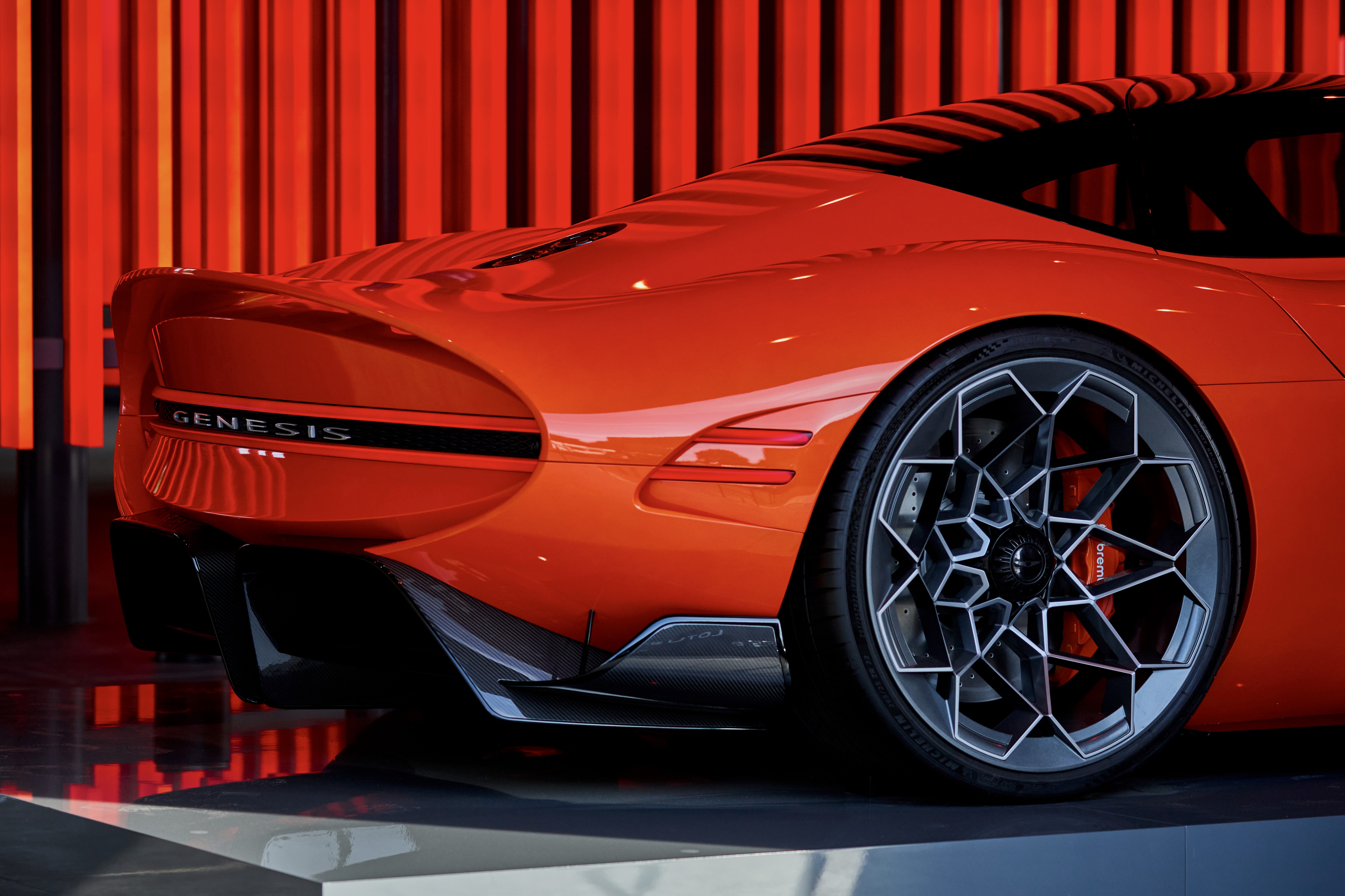 Goodwood Festival of speed Genesis concept car, event photography from Severn Images