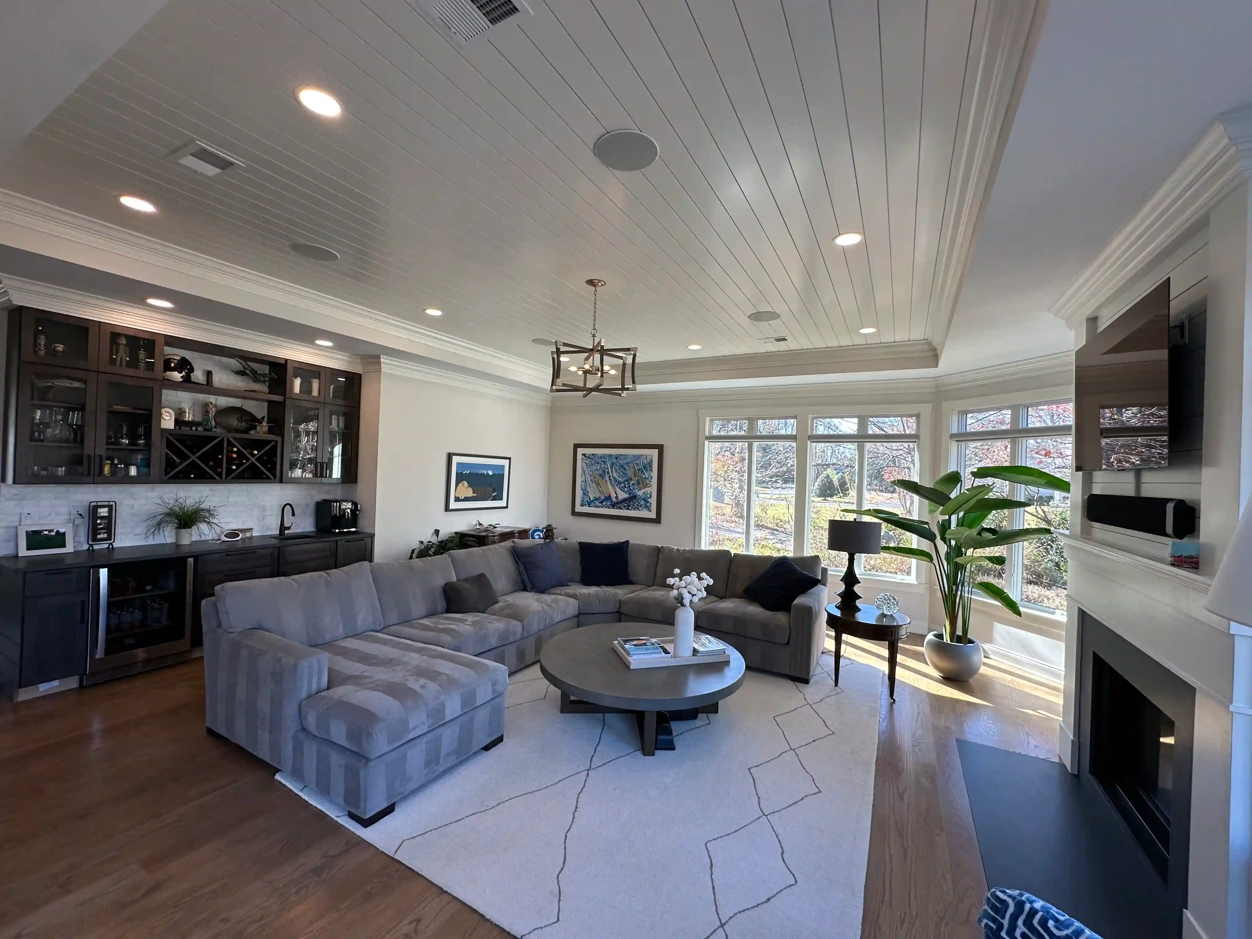 living room extension