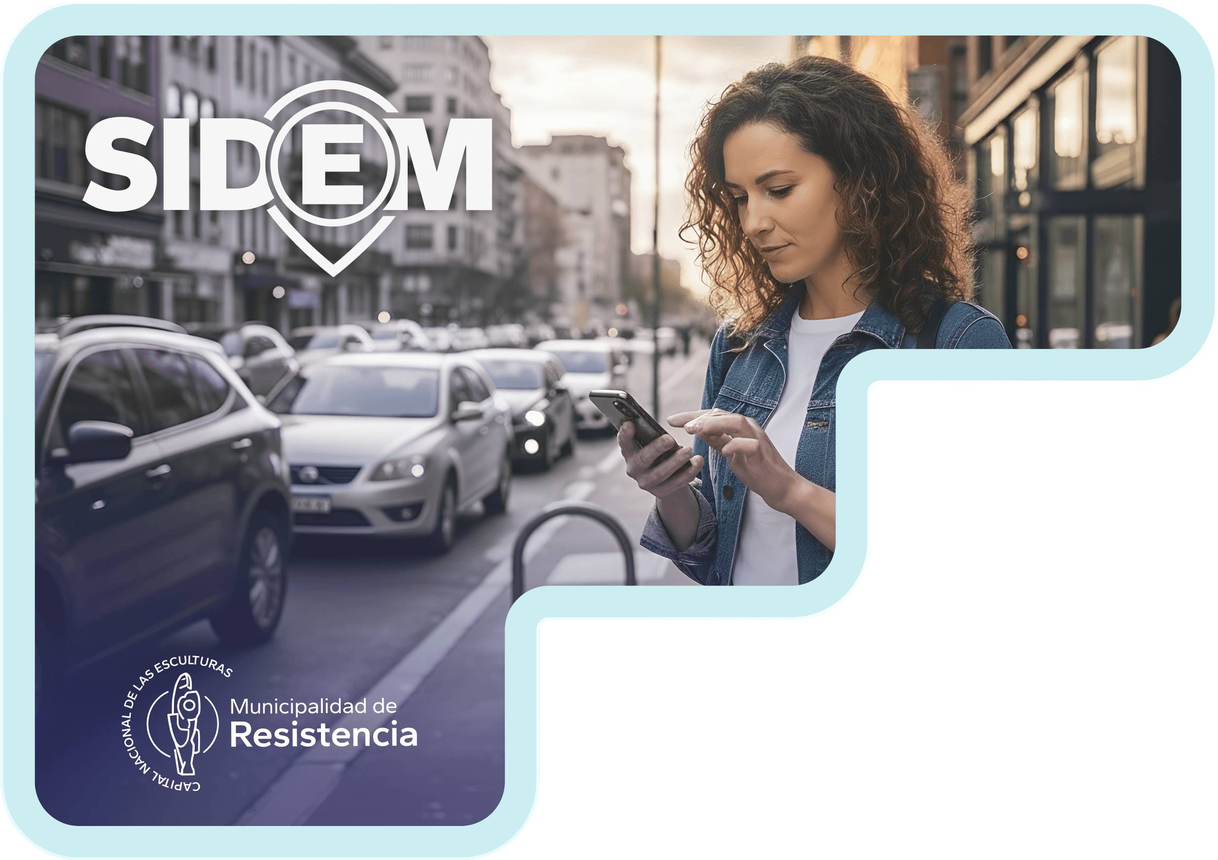 sistema inteligente de estacionamiento medido de la ciudad de resistencia