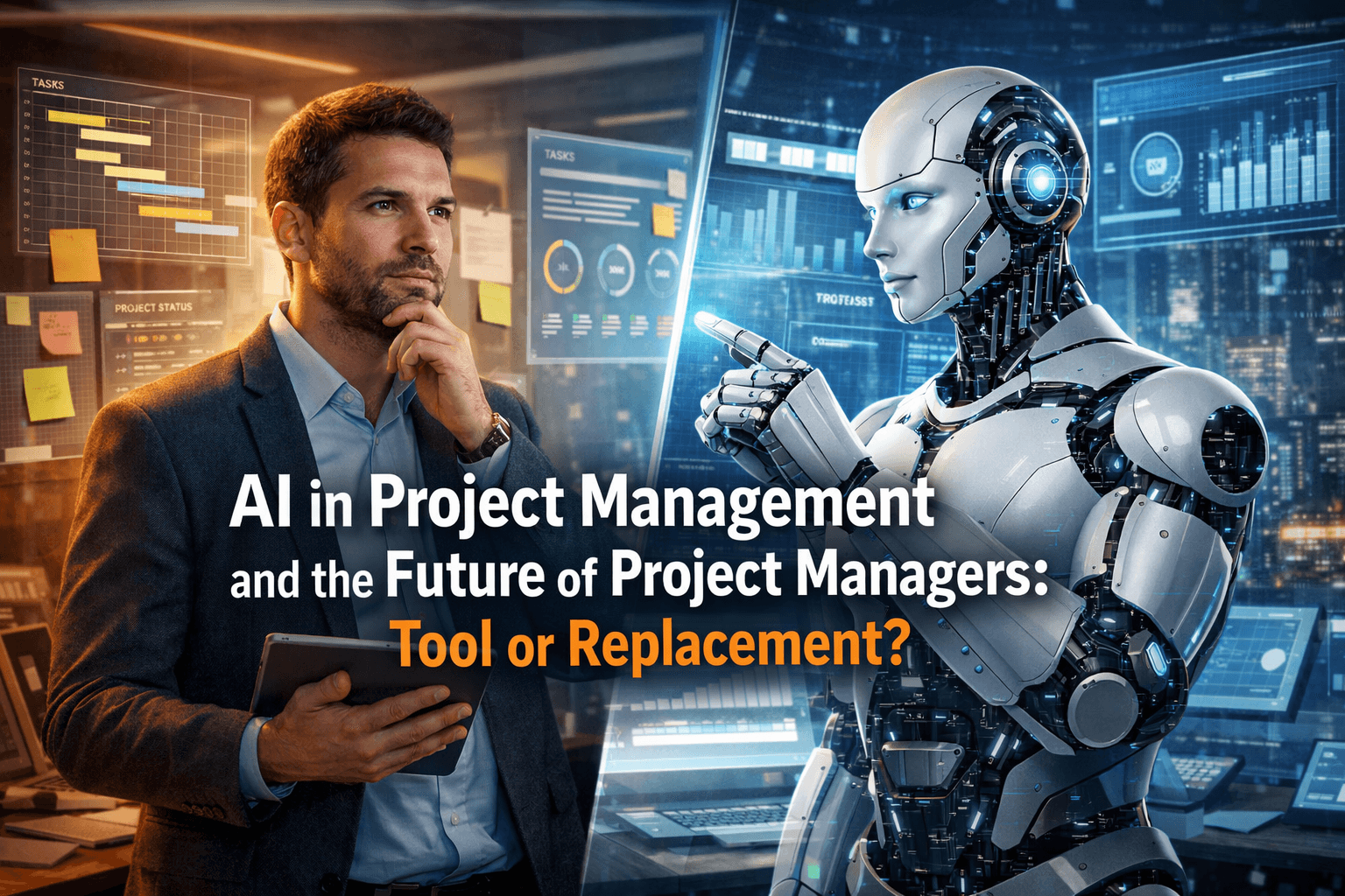 AI in Project Management and the Future of Project Managers Tool or Replacement