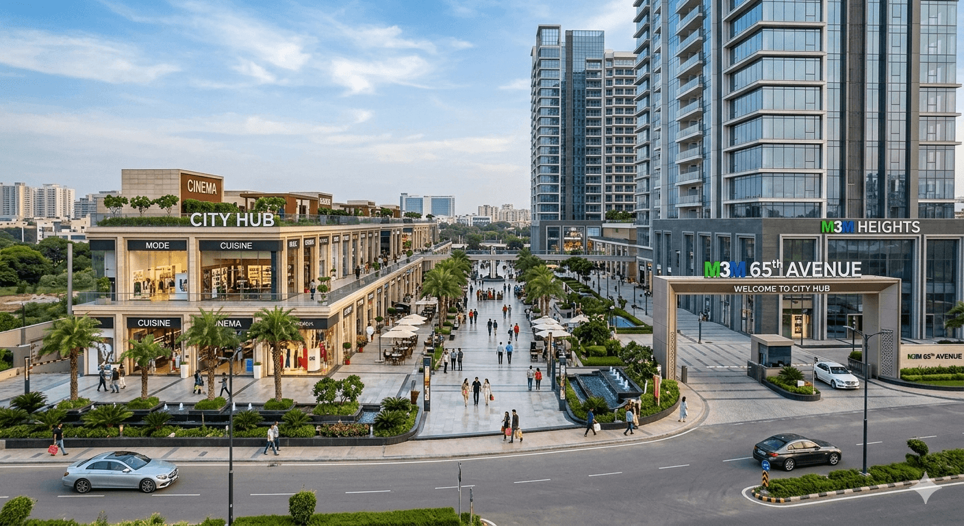 M3M Commercial Spaces at Sector 65, Gurugram