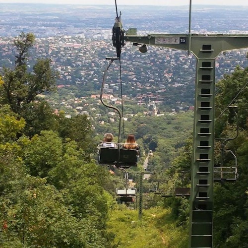 Elisabeth Lookout Private Guided Tour, Chairlift Ticket + Transport tickets in Budapest