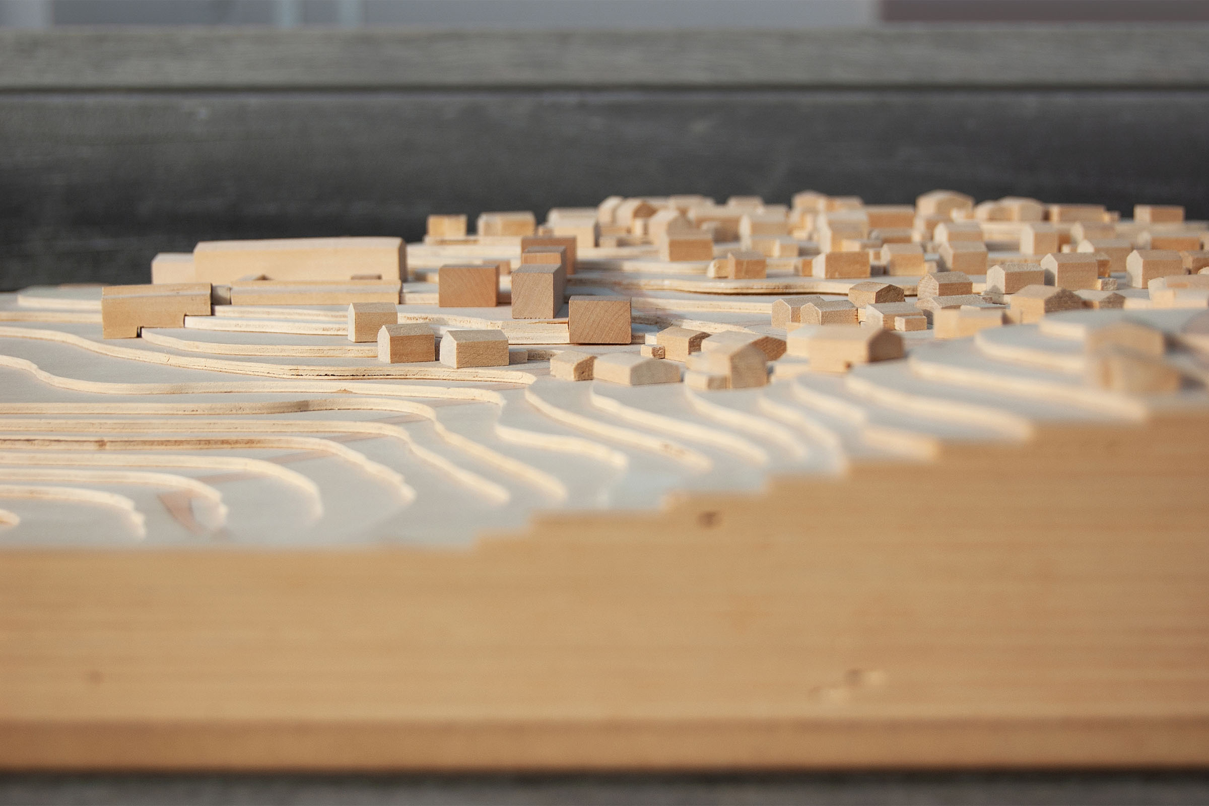 Städtebauliches Modell, Entwurf, Eingliederung