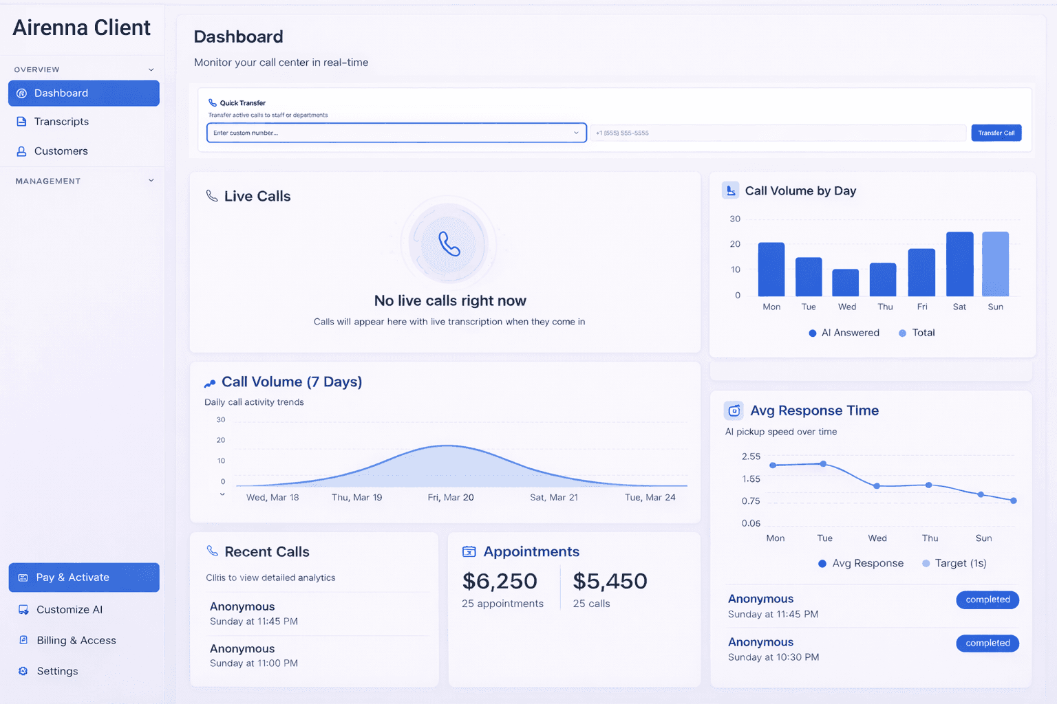 Software user interface
