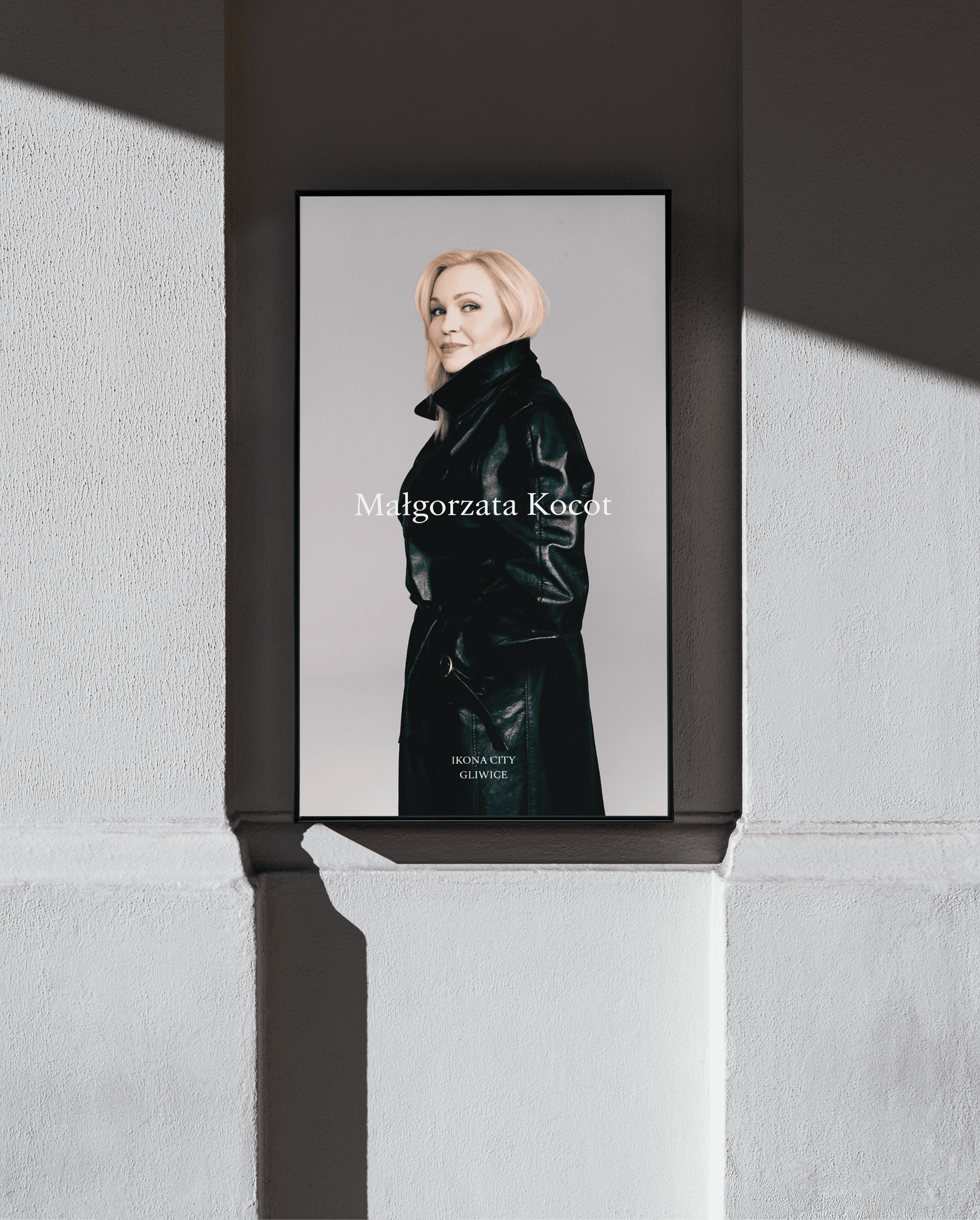 Billboard Vertical for Art Direction of Aesthetics Course