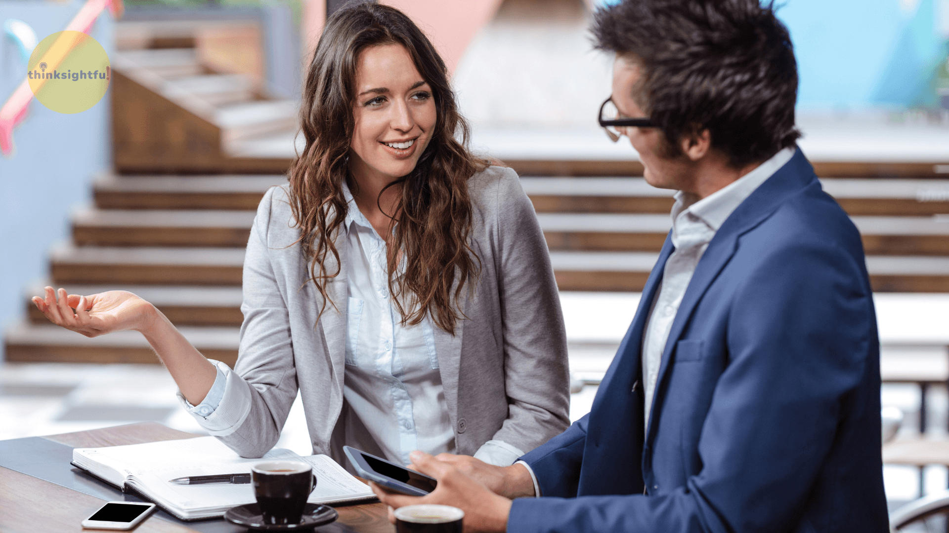 Tilting your head slightly and leaning into a conversation is a good way to mirror and create trust.