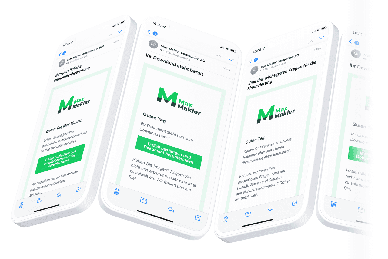 E-Mail Kommunikation automatisieren als Makler