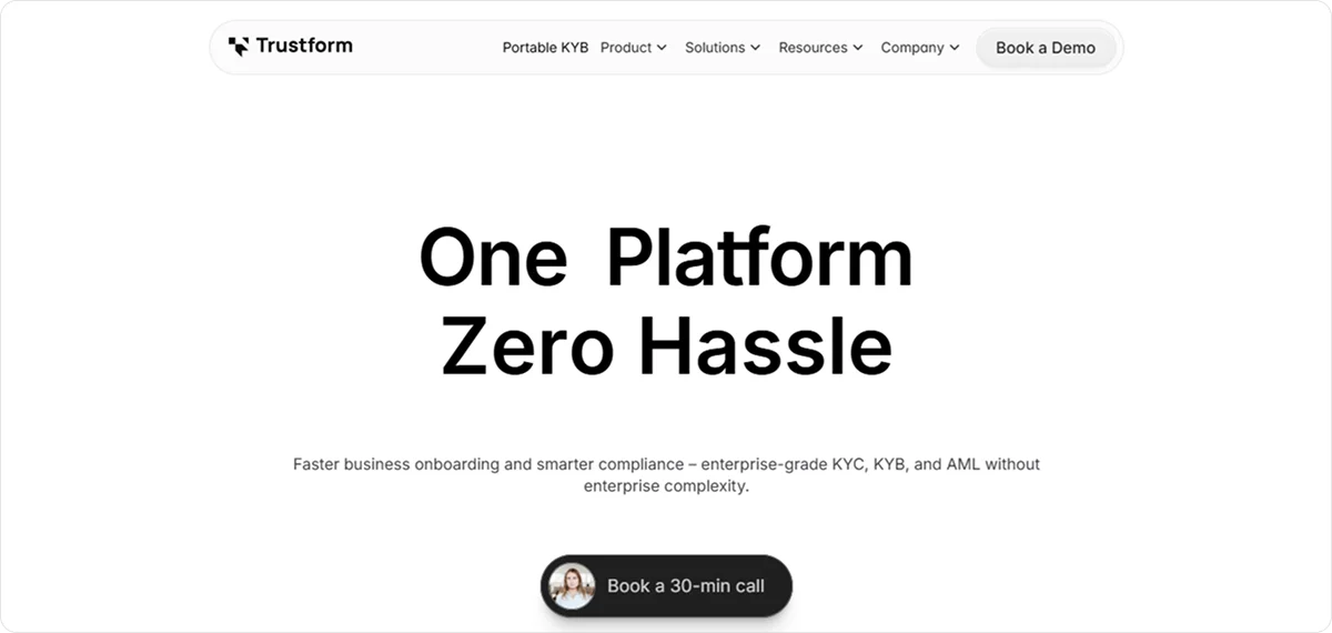 trustform-homepage