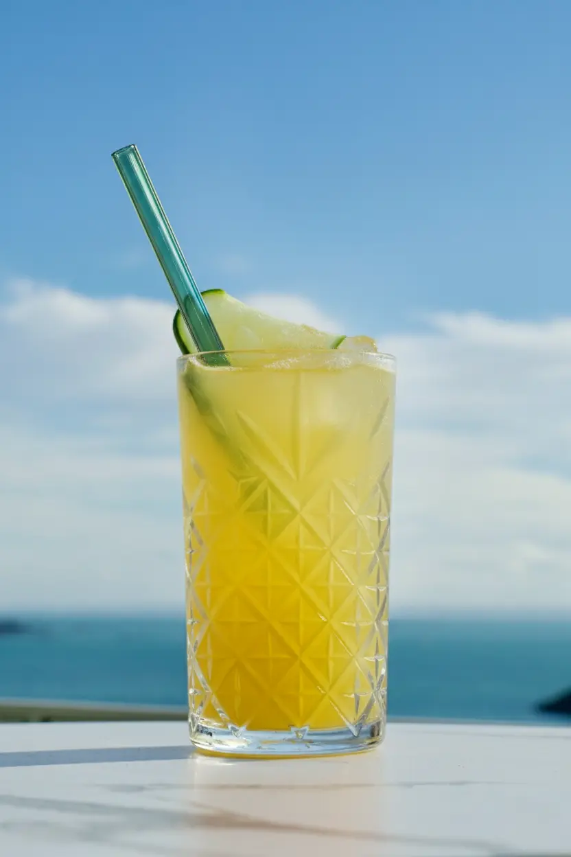 Mocktail au kombucha