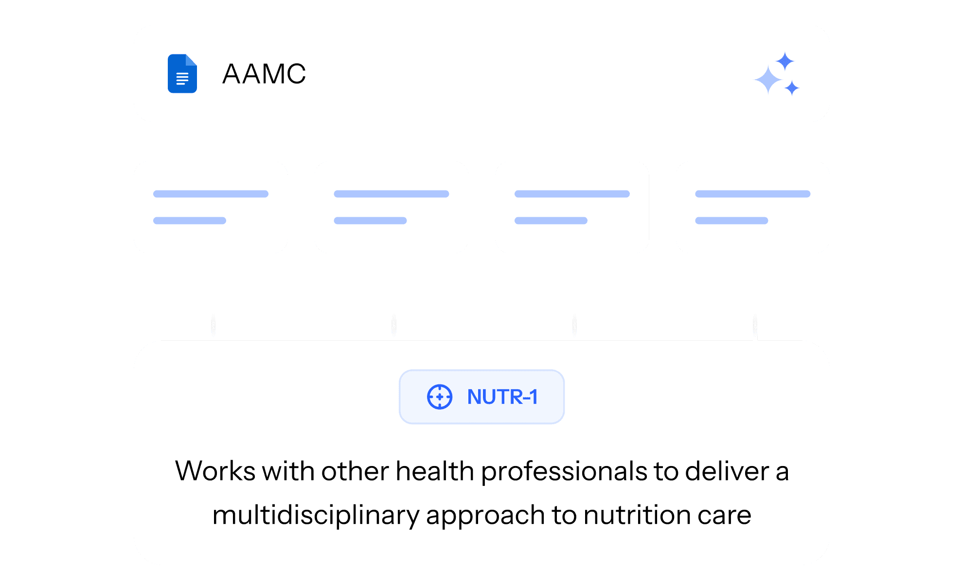 AI-driven curriculum mapping interface automatically linking uploaded documents to specific course objectives for enhanced curriculum analysis.