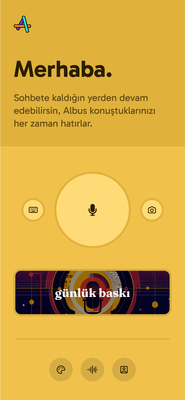 Albus AI - Gelişmiş konuşma asistanı kontrol paneli