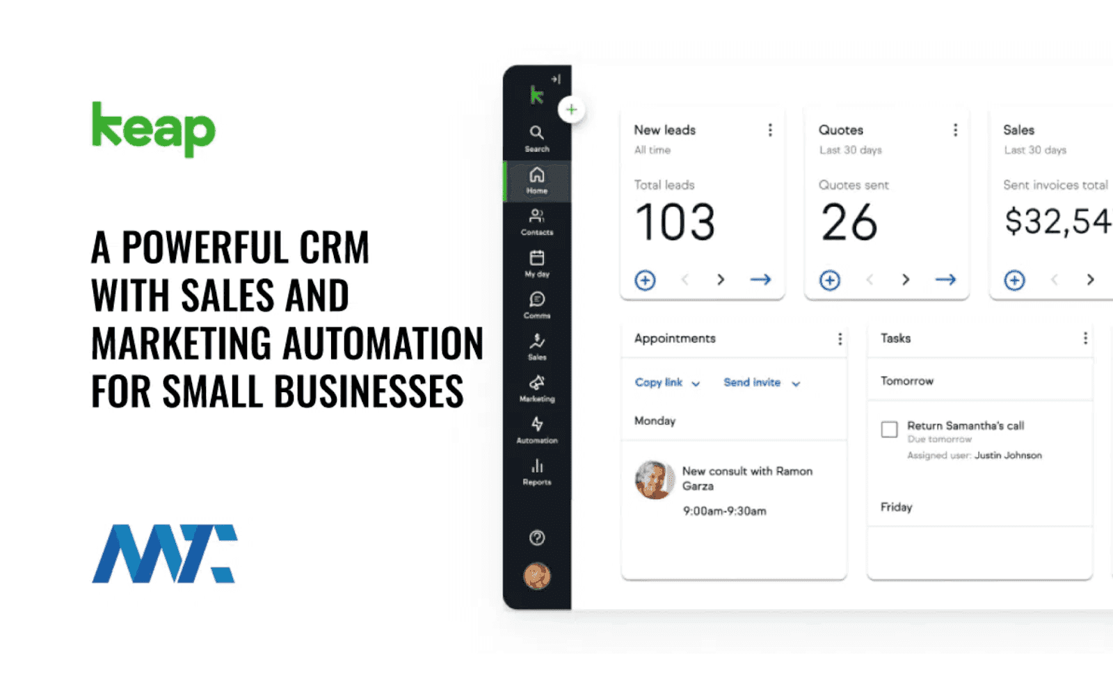 Keap: A Powerful CRM With Sales and Marketing Automation for Small Businesses