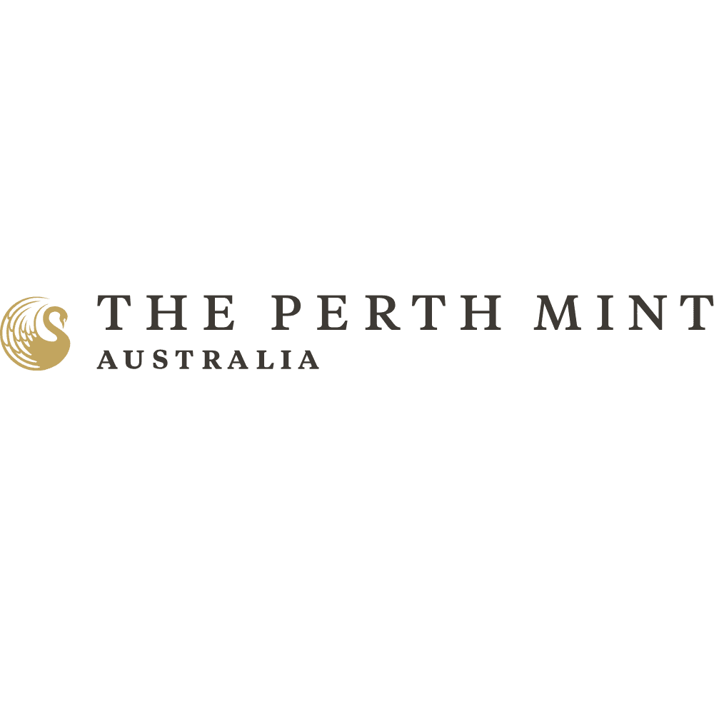The Perth Mint Australia official distributor logo.
