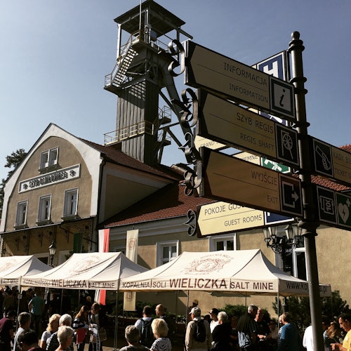 Sisäänpääsy Wieliczkan suolakaivokseen
