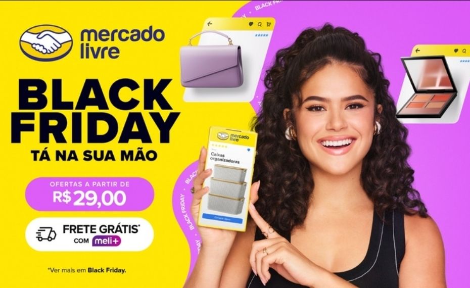 Mercado Livre aumenta em 50% o budget de ações para a Black Friday 