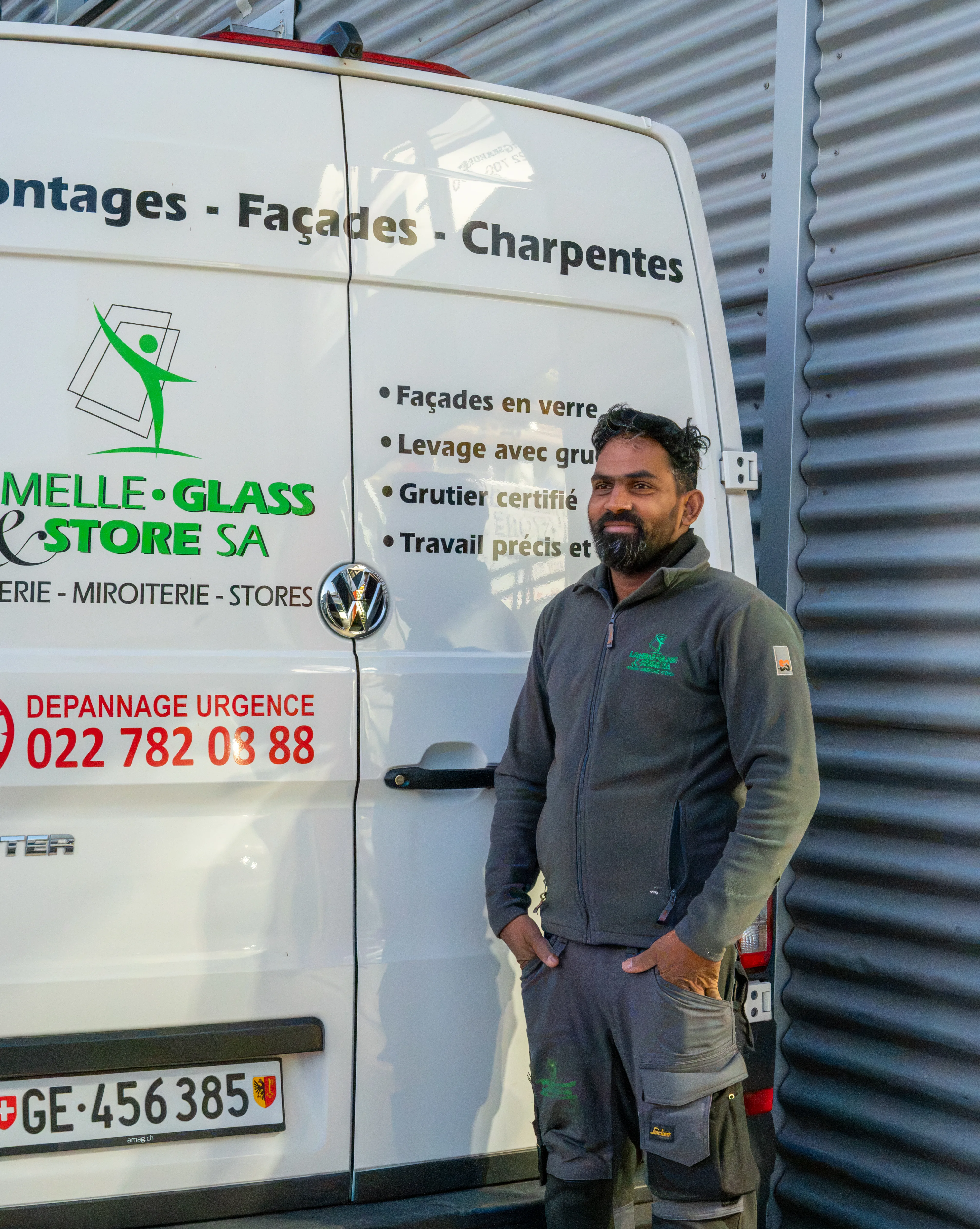 Dayana Siva, co-fondatrice de Lamelle-Glass & Store SA