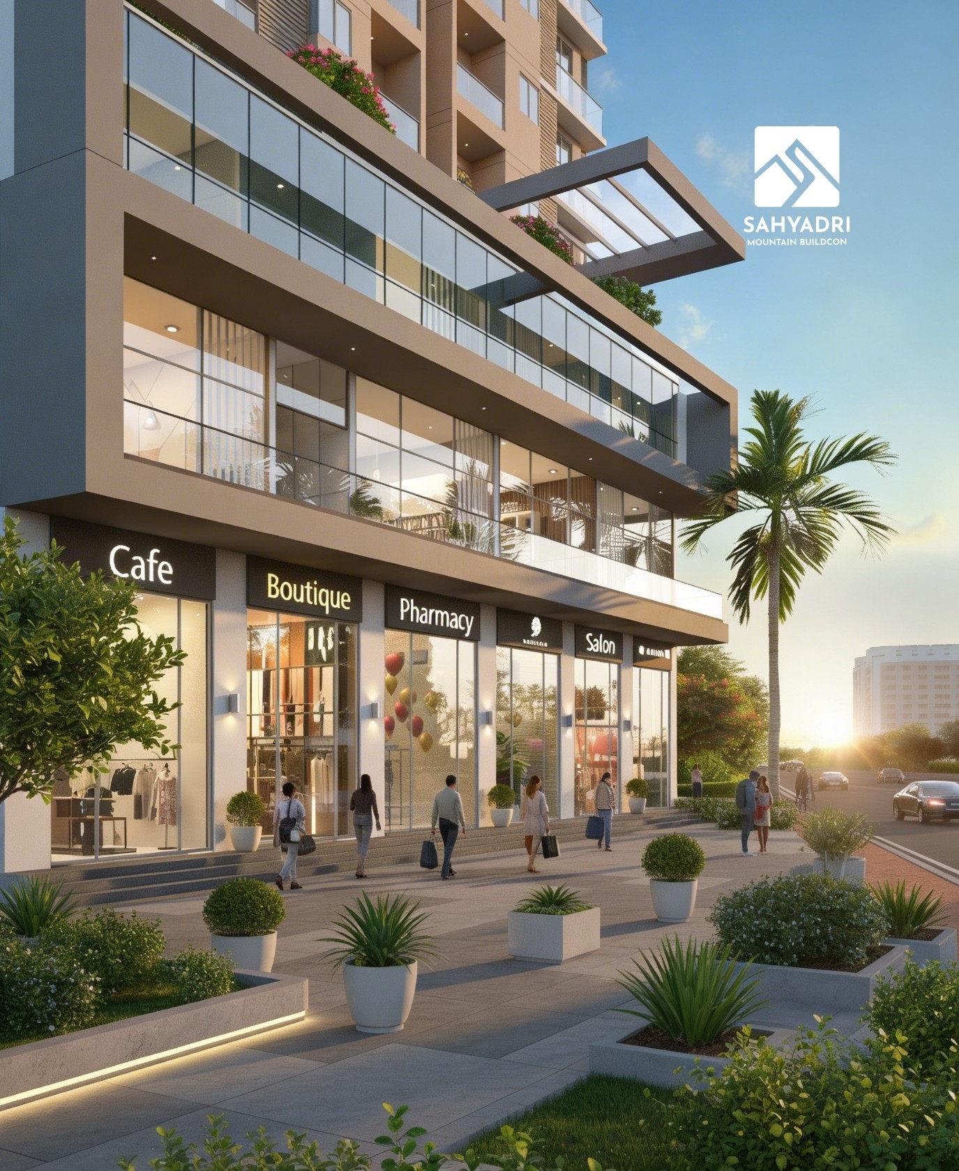 Premium Resedential Shopsin Uruli Devachi Pune by Sahyadri Mountain Buildcon