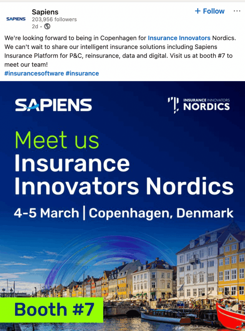 Marketing Spotlight: Sapiens social media marketing