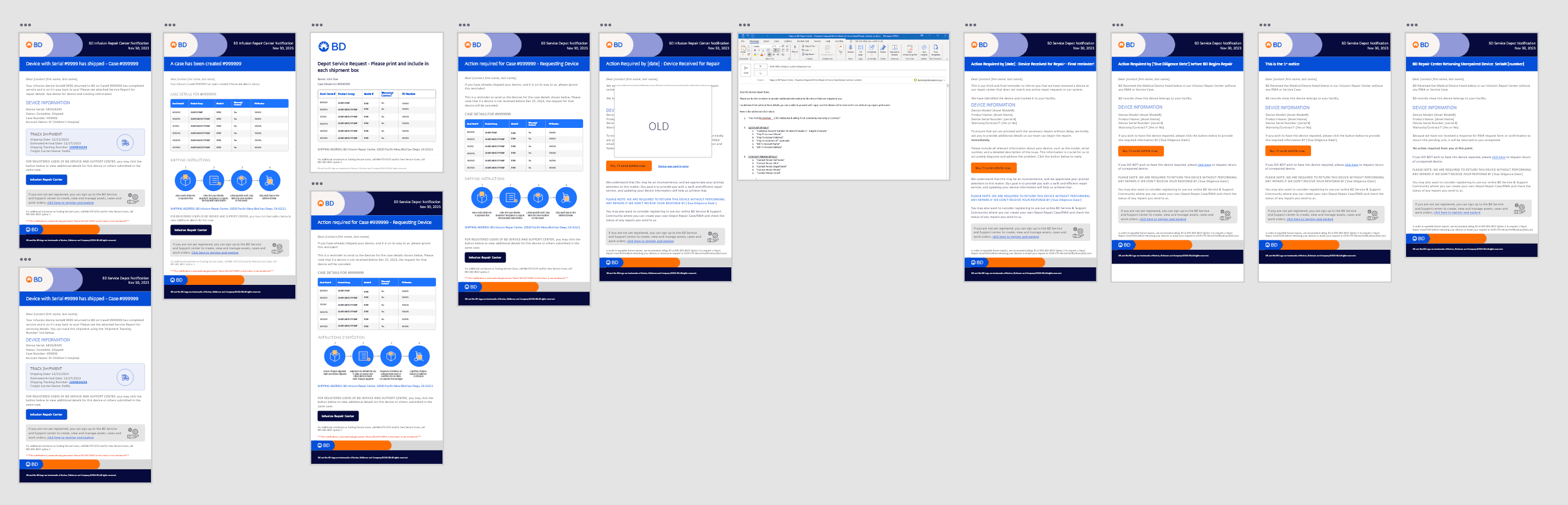Email templates in Figma