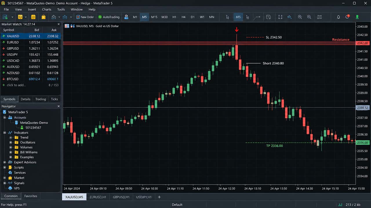 Use Price Action for Your Entry