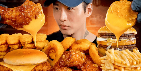 ASMR MUKBANG | Fast Food, Big Mac, Chicken Nuggets, Onion Rings, Chicken Sandwich, Wings, Fries