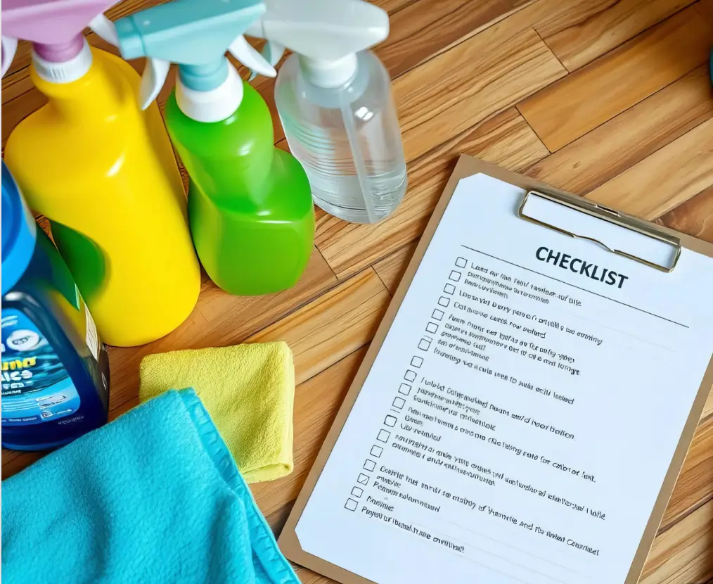 OSHA and EPA compliance review for commercial cleaning operations in a professional facility