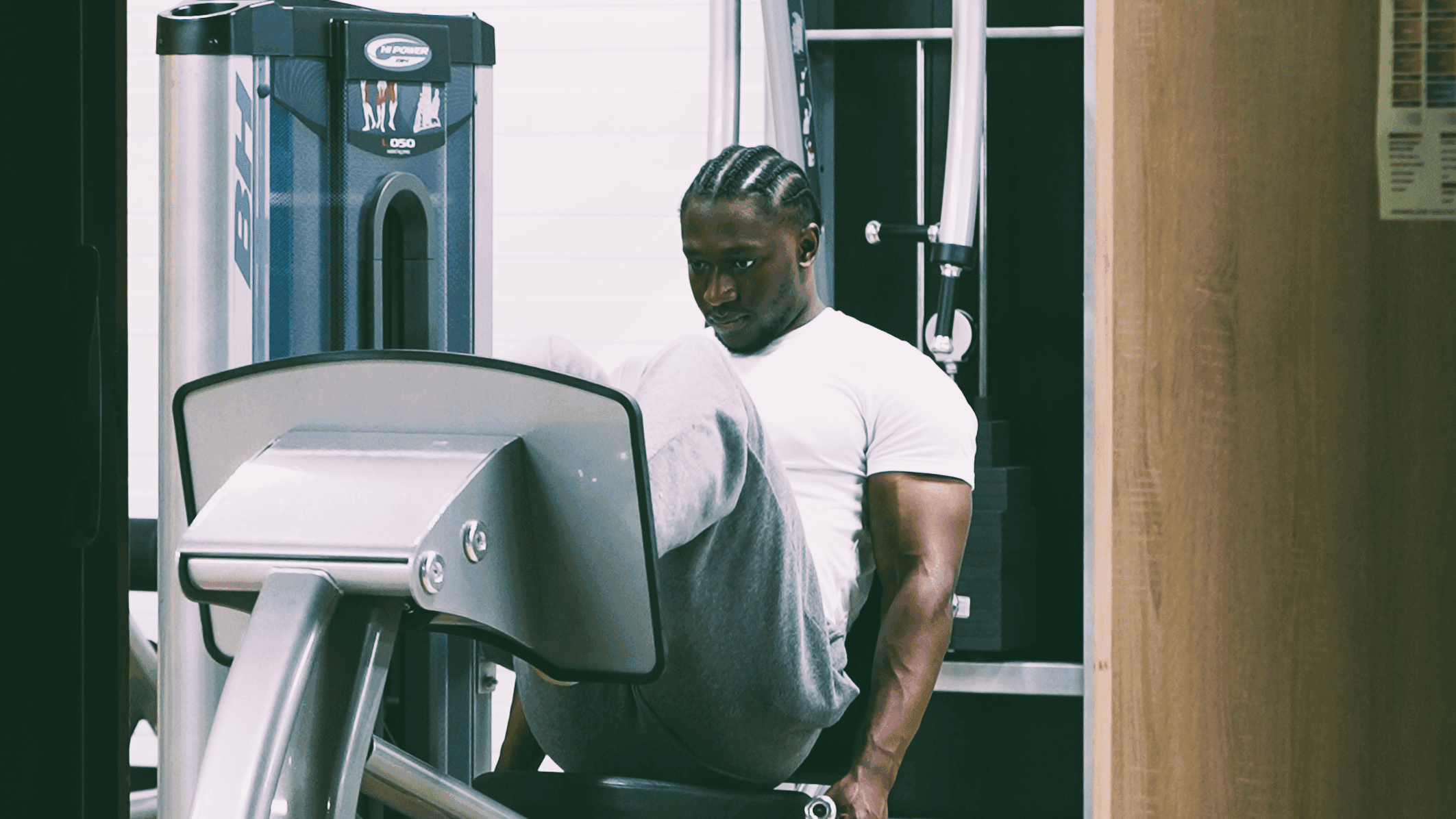 Coach explaining stuff to an athlete