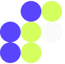 Abstract geometric icon